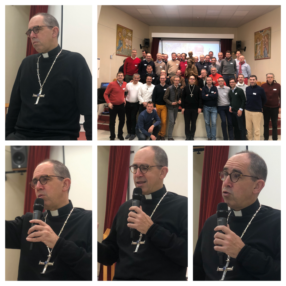 Monseigneur Matthieu Rougé: les 3 dimensions des pèlerinages et marches des pères de famille