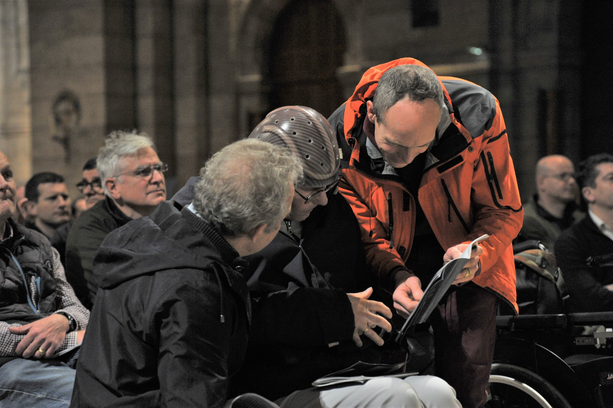 Un temps fort au sein de chaque chapitre : Le partage des intentions de prières