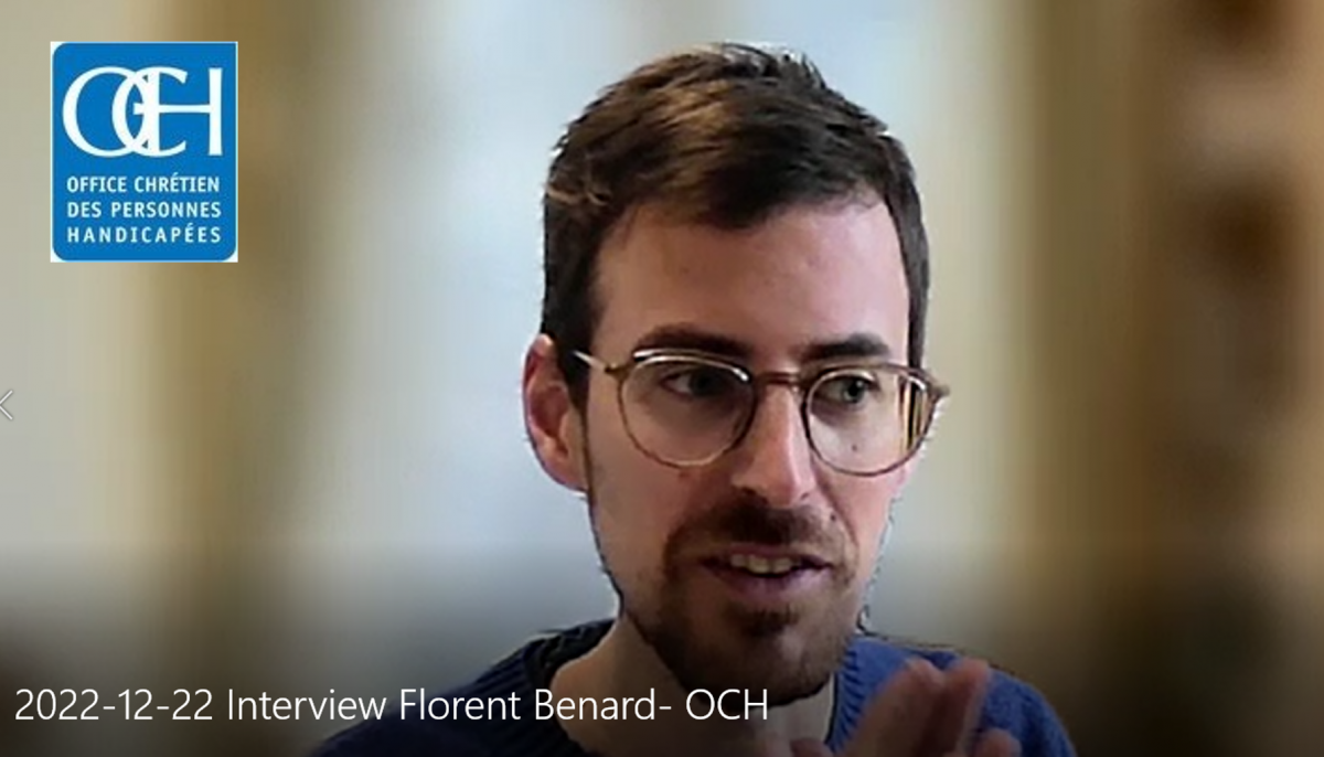 Témoignage de l'OCH pour inviter une personne handicapée à participer à notre Marche